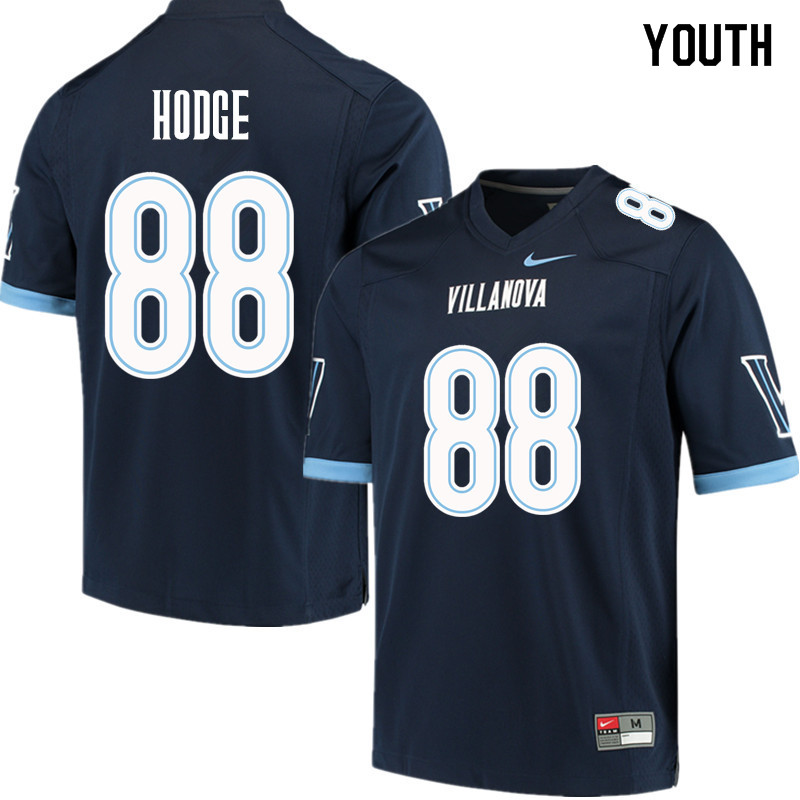 Youth #88 Changa Hodge Villanova Wildcats College Football Jerseys Sale-Navy